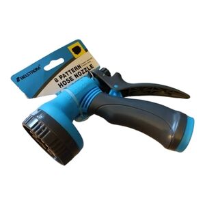 New Belstrom Inc 8 Pattern Hose Spray Nozzle Impact-Resistant Plastic Body 2023